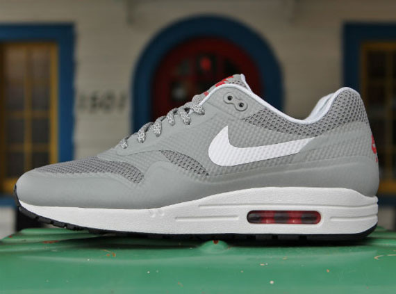 Nike Air Max 1 Hyperfuse Metallic Silver White Red